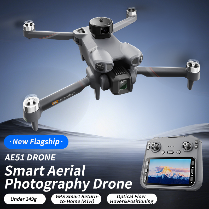 Drone Multispectral - โดรน GPS อัจฉริยะ จอภาพ 4.5 นิ้ว