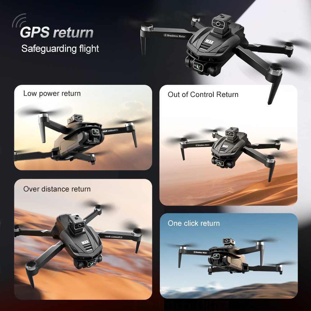 โดรน 2025 V168 Pro MAX GPS กล้ - Drone Photogrammetry บทวิจารณ์และราคา