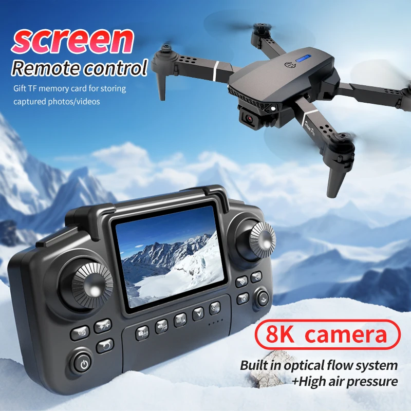 Professional E88 PRO Drone หน้ - Drone Surveying บทวิจารณ์และราคา