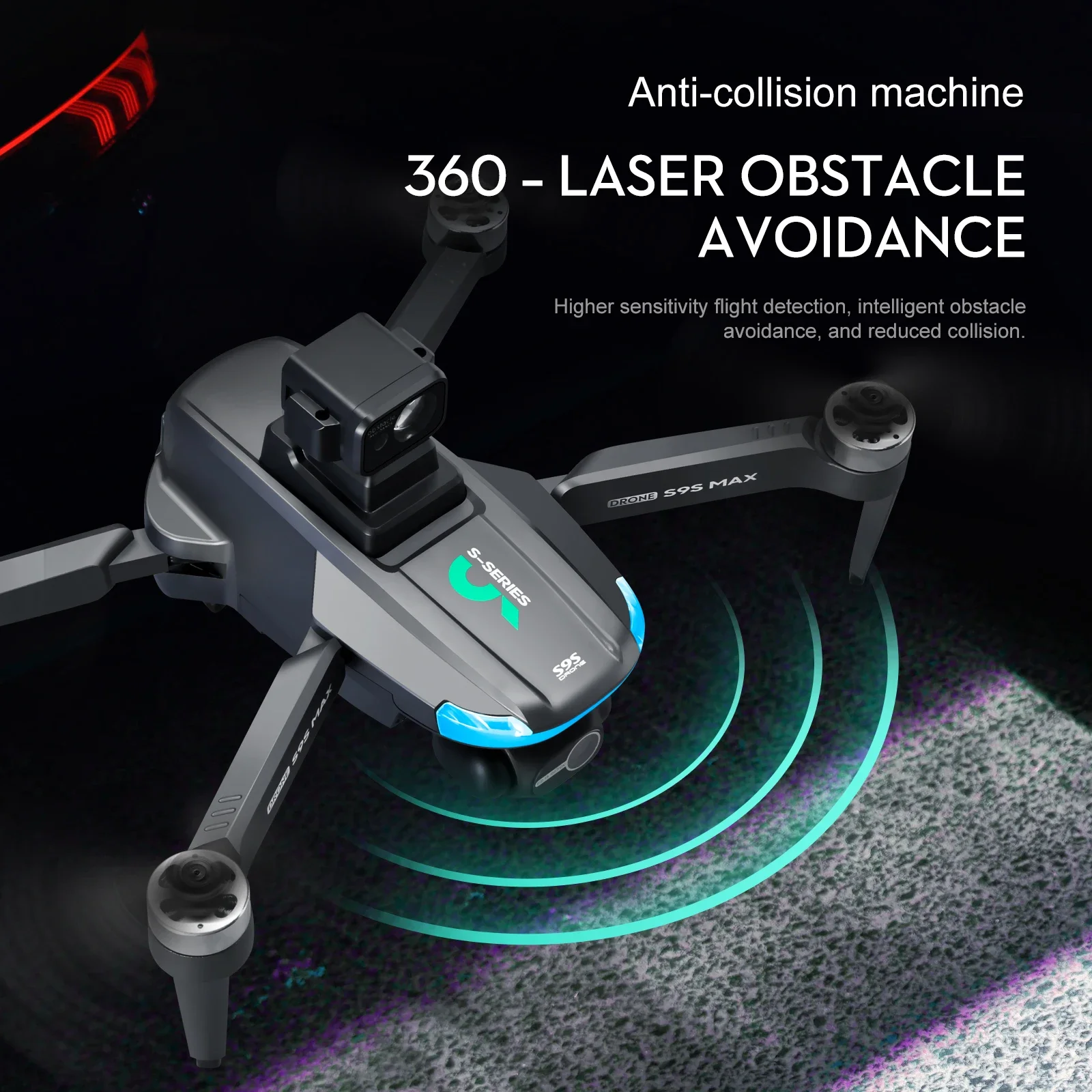 ใหม่S9S MAX MINI Drone 4K 2 แก - Drone Mapping บทวิจารณ์และราคา