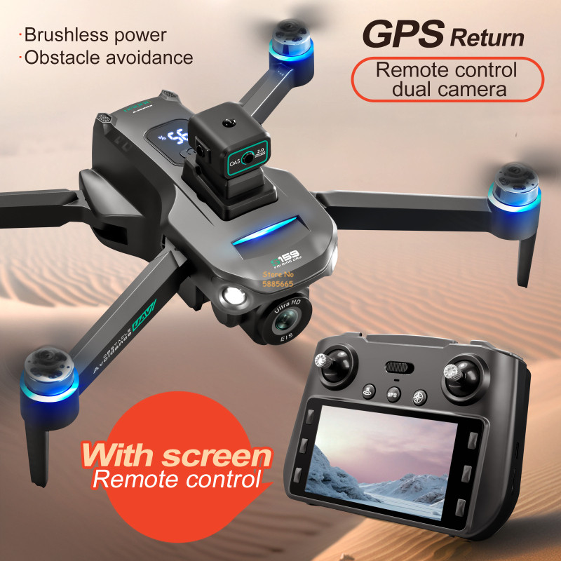 8K กล้องคู่ 5G WIFI FPV รีโมทค - Drone Mapping บทวิจารณ์และราคา