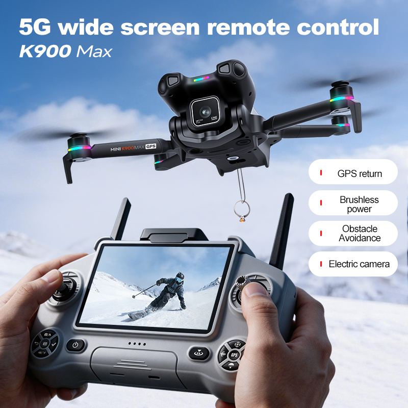 โดรน K900 MAX GPS รุ่นใหม่ พร้ - Drone Cinematic บทวิจารณ์และราคา