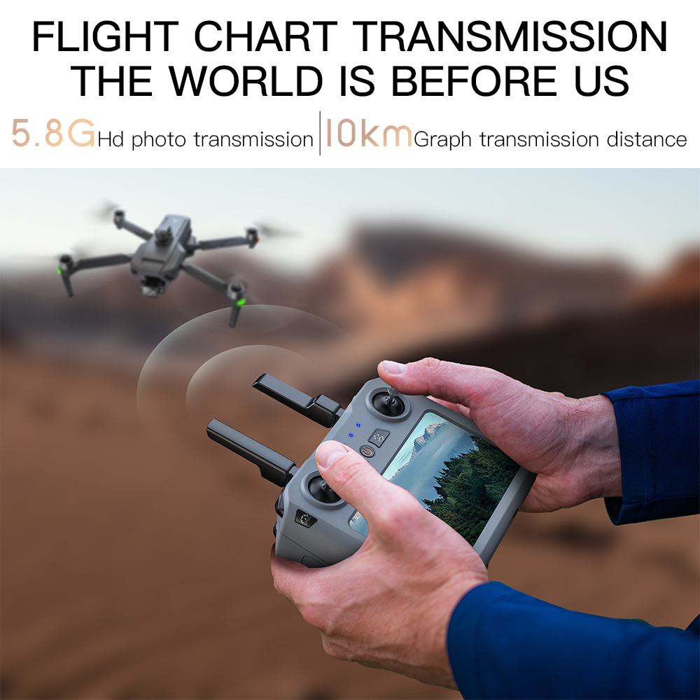 Teeggi SG909 MAX GPS Drone พร้ - Drone Thermal Imaging บทวิจารณ์และราคา