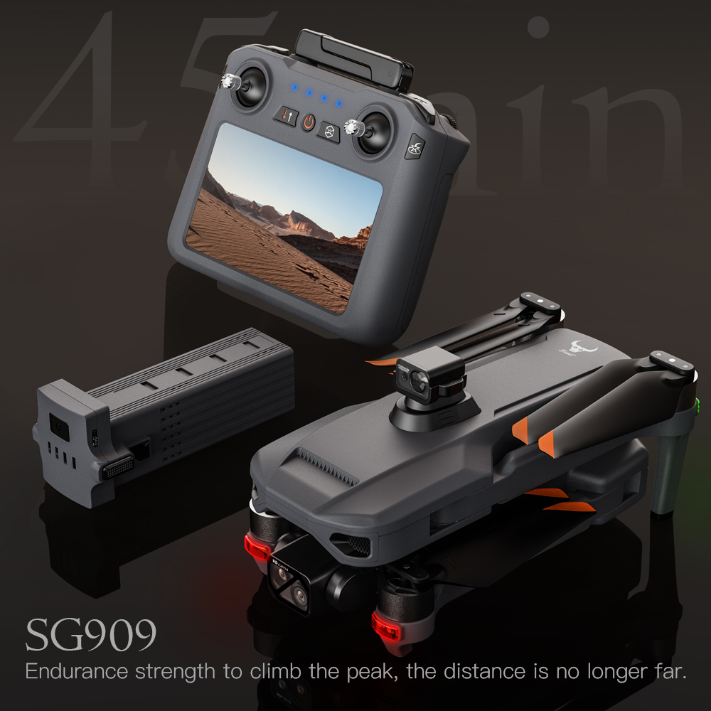 Teeggi SG909 MAX GPS Drone พร้ - Drone Thermal Imaging บทวิจารณ์และราคา