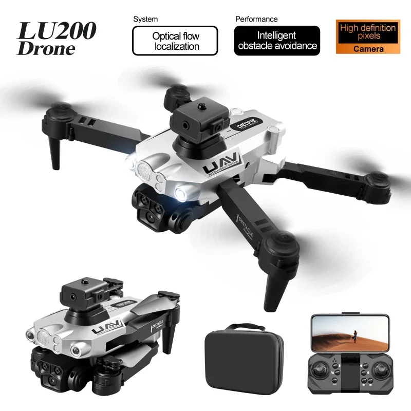 โดรน LU200 8K GPS กล้องสามตัว  - Drone Lidar บทวิจารณ์และราคา