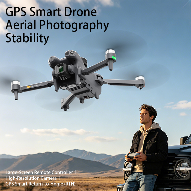 โดรน GPS อัจฉริยะ จอภาพ 4.5 นิ - Drone Multispectral บทวิจารณ์และราคา