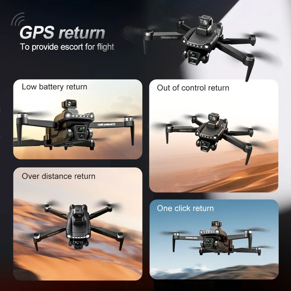 โดรน Lenovo V198GPS 4K ระดับมื - Drone Cinematic บทวิจารณ์และราคา